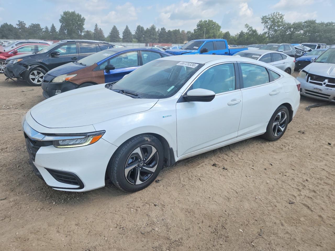 2022 HONDA INSIGHT EX | 19XZE4F51NE014636 | UPCARS
