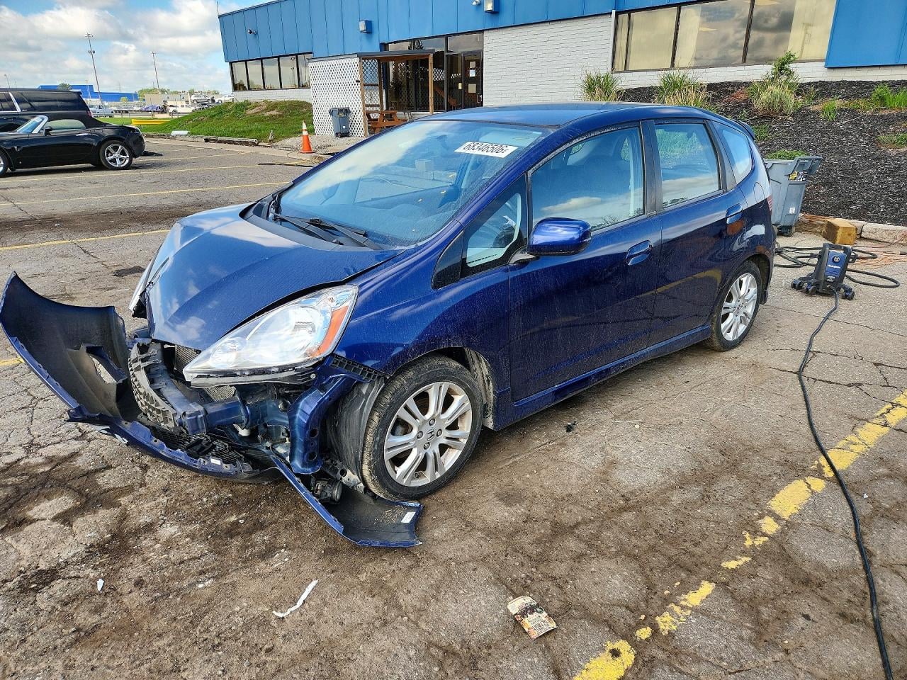 2009 HONDA FIT SPORT | JHMGE88439S002881 | UPCARS