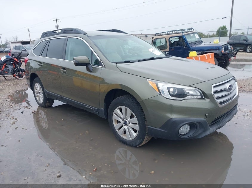 2015 SUBARU OUTBACK 2.5I PREMIUM | 4S4BSBFC6F3287010 | UPCARS