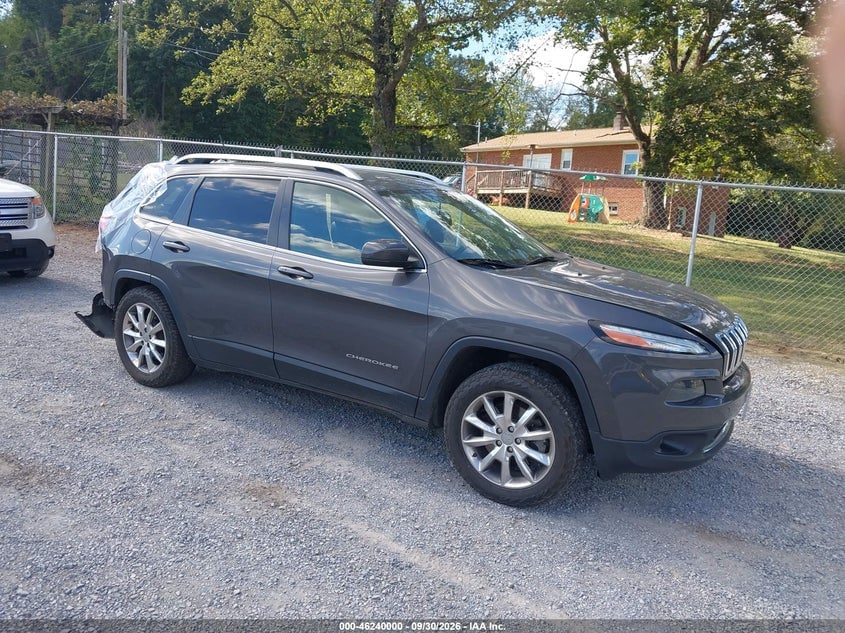 2014 JEEP CHEROKEE LIMITED | 1C4PJMDS1EW137922 | UPCARS
