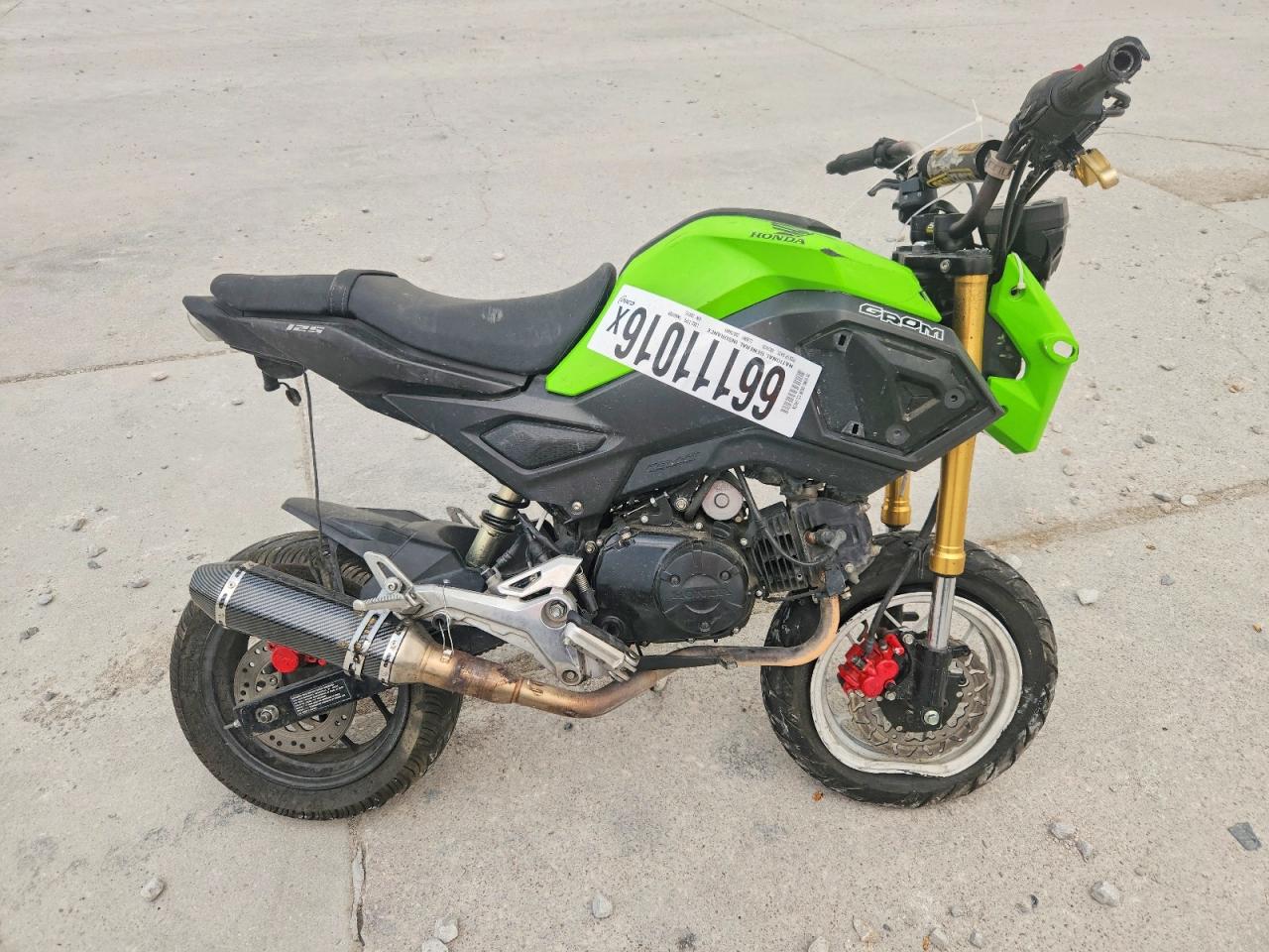 2020 HONDA GROM 125 | MLHJC7517L5203915 | UPCARS