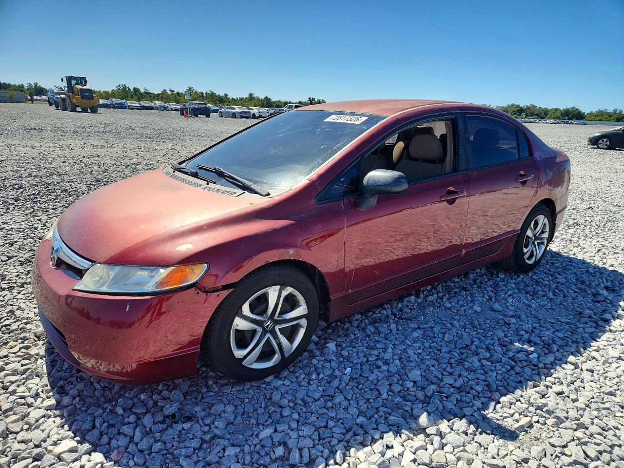 2008 HONDA CIVIC LX | 1HGFA16578L093188 | UPCARS