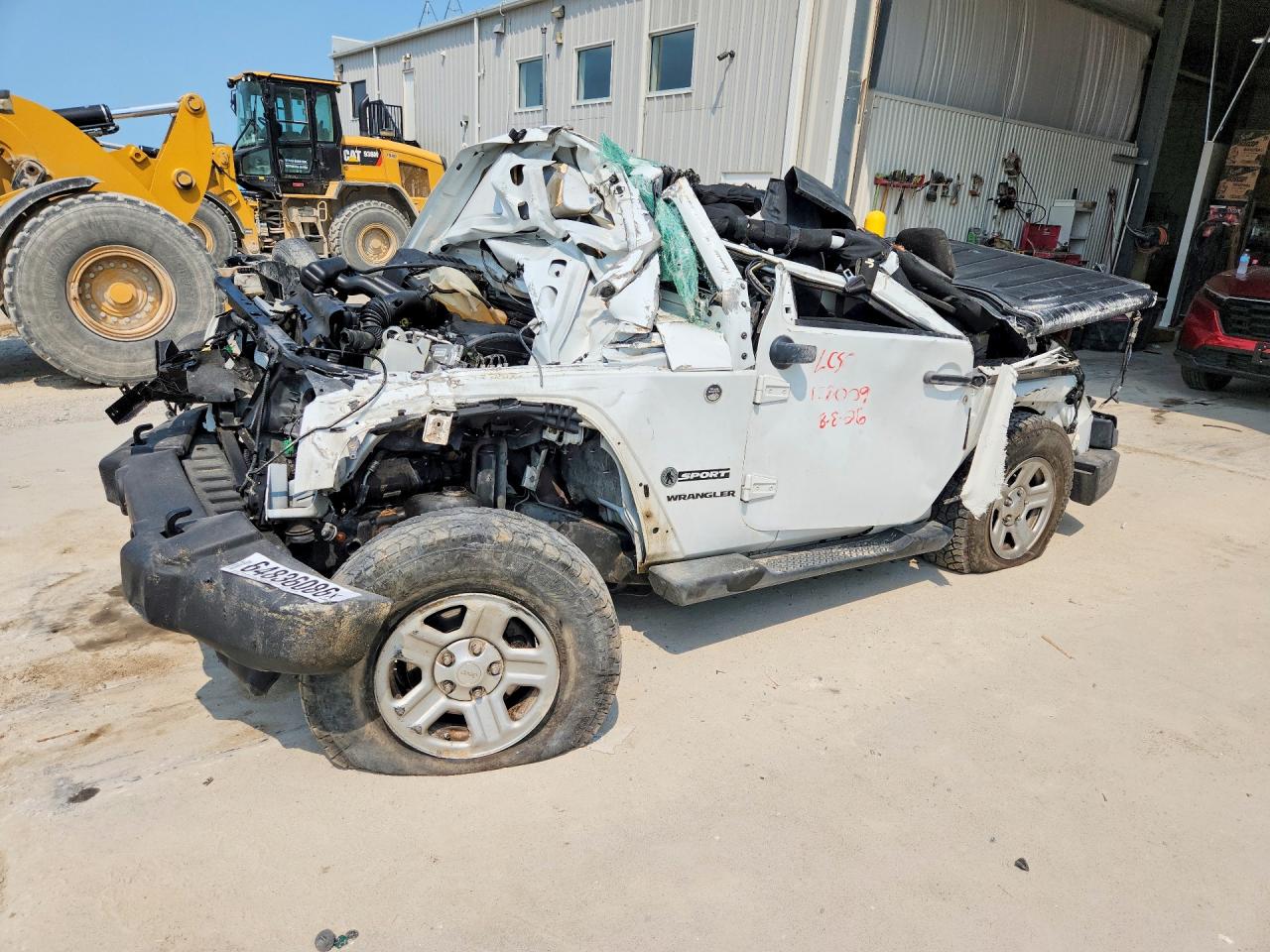 2015 JEEP WRANGLER SPORT | 1C4AJWAG0FL527818 | UPCARS