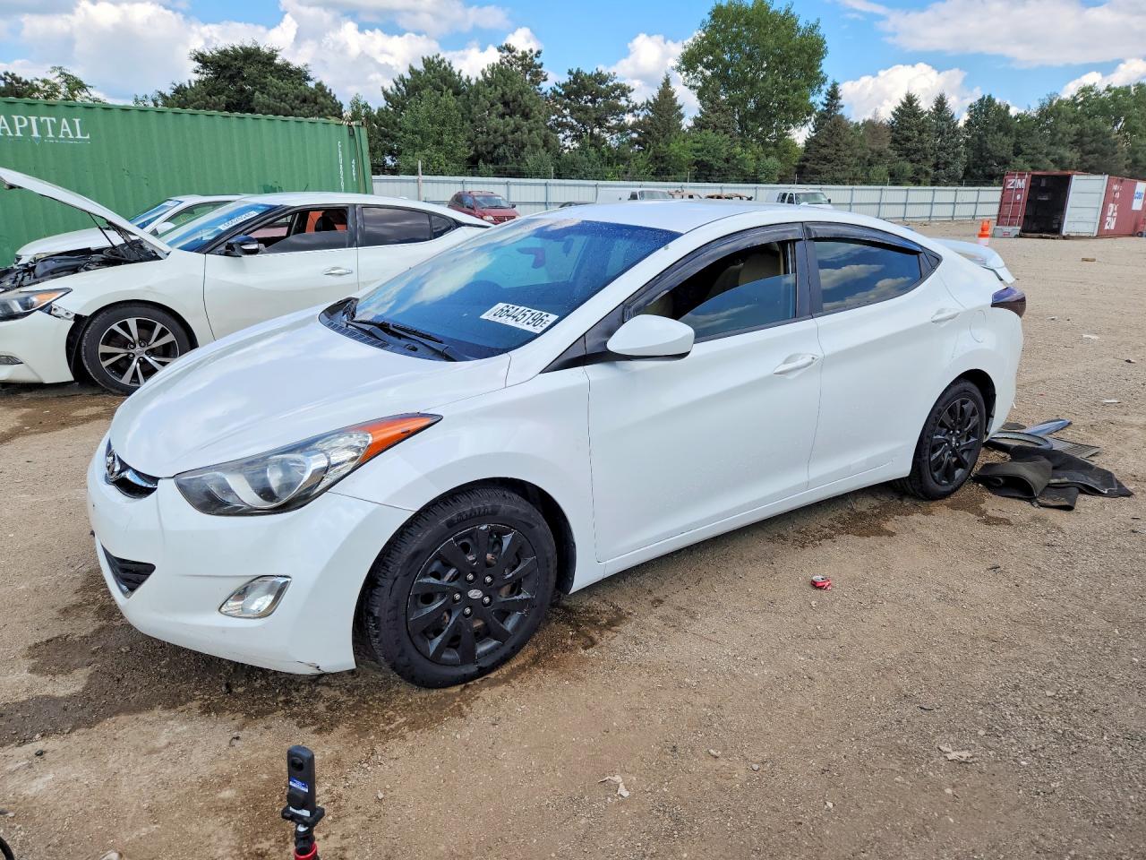 2012 HYUNDAI ELANTRA GLS | 5NPDH4AE5CH096517 | UPCARS