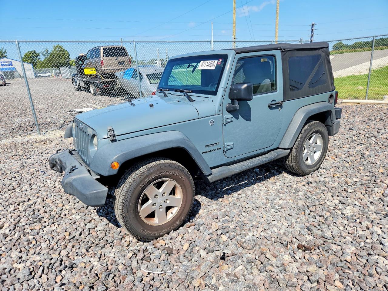2014 JEEP WRANGLER SPORT | 1C4AJWAG8EL103611 | UPCARS