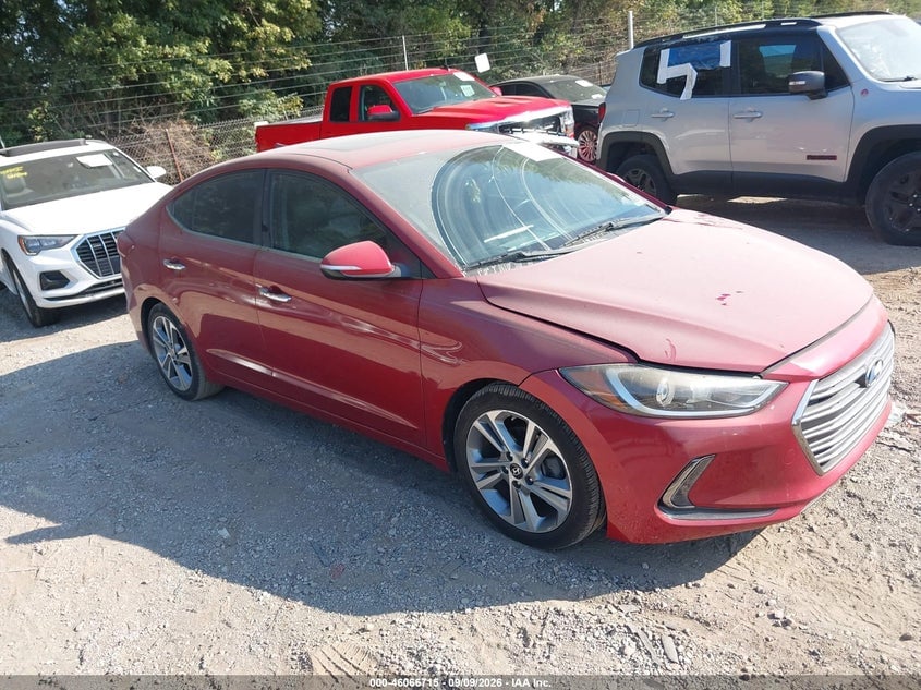 2017 HYUNDAI ELANTRA LIMITED | KMHD84LF7HU359671 | UPCARS