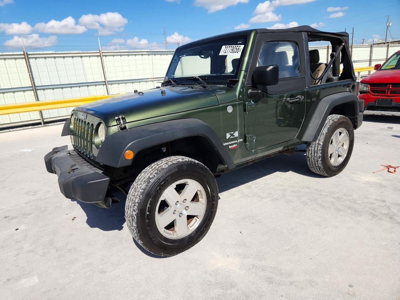 2009 JEEP WRANGLER X | 1J4FA24109L747433 | UPCARS