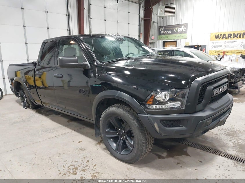 2022 RAM 1500 CLASSIC WARLOCK  4X4 6'4 BOX | 1C6RR7GGXNS182513 | UPCARS