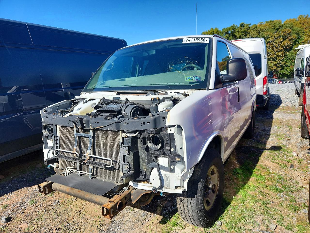 2014 CHEVROLET EXPRESS | 1GCWGFCA4E1198113 | UPCARS