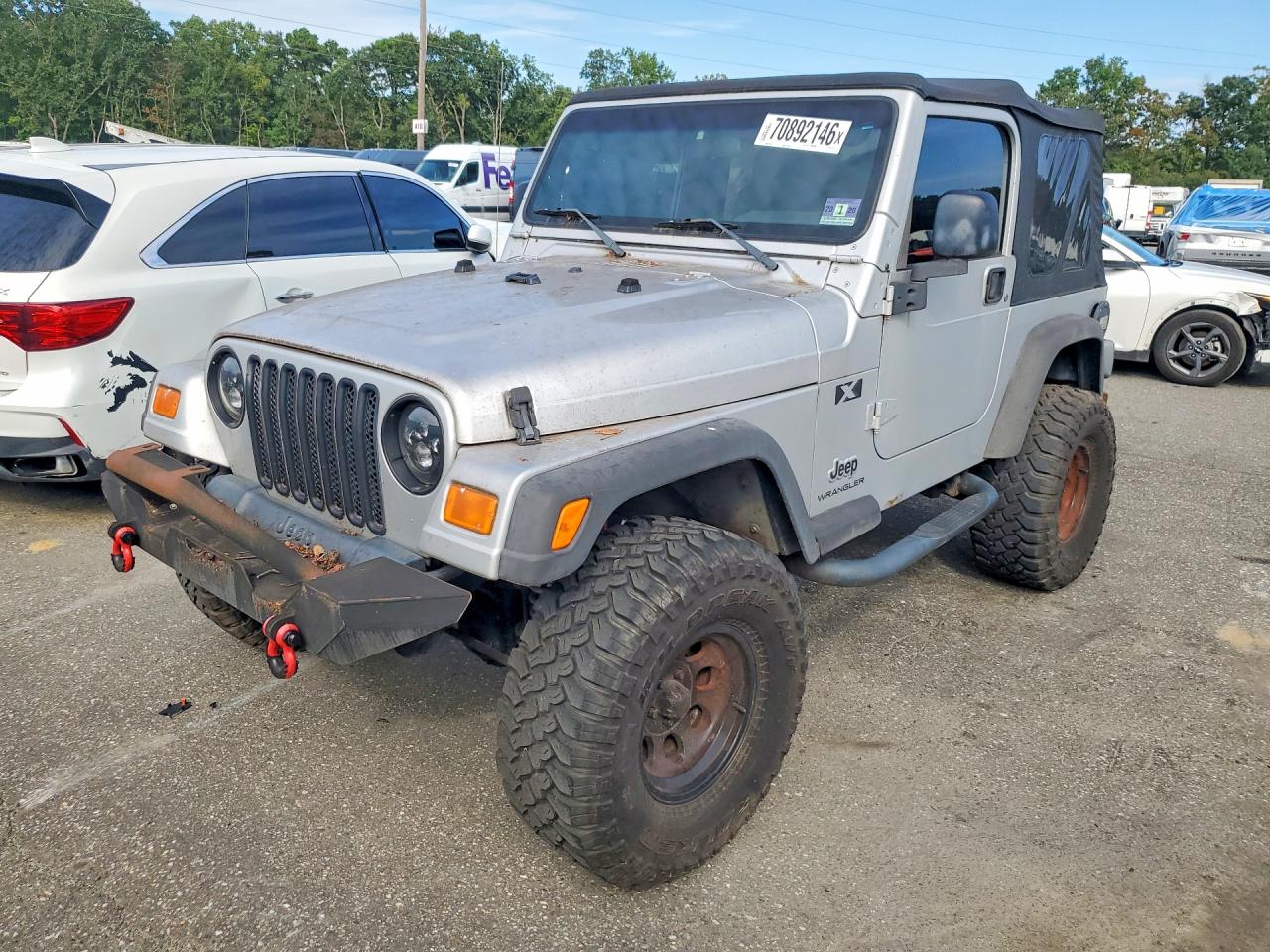 2004 JEEP WRANGLER X | 1J4FA39S24P707251 | UPCARS