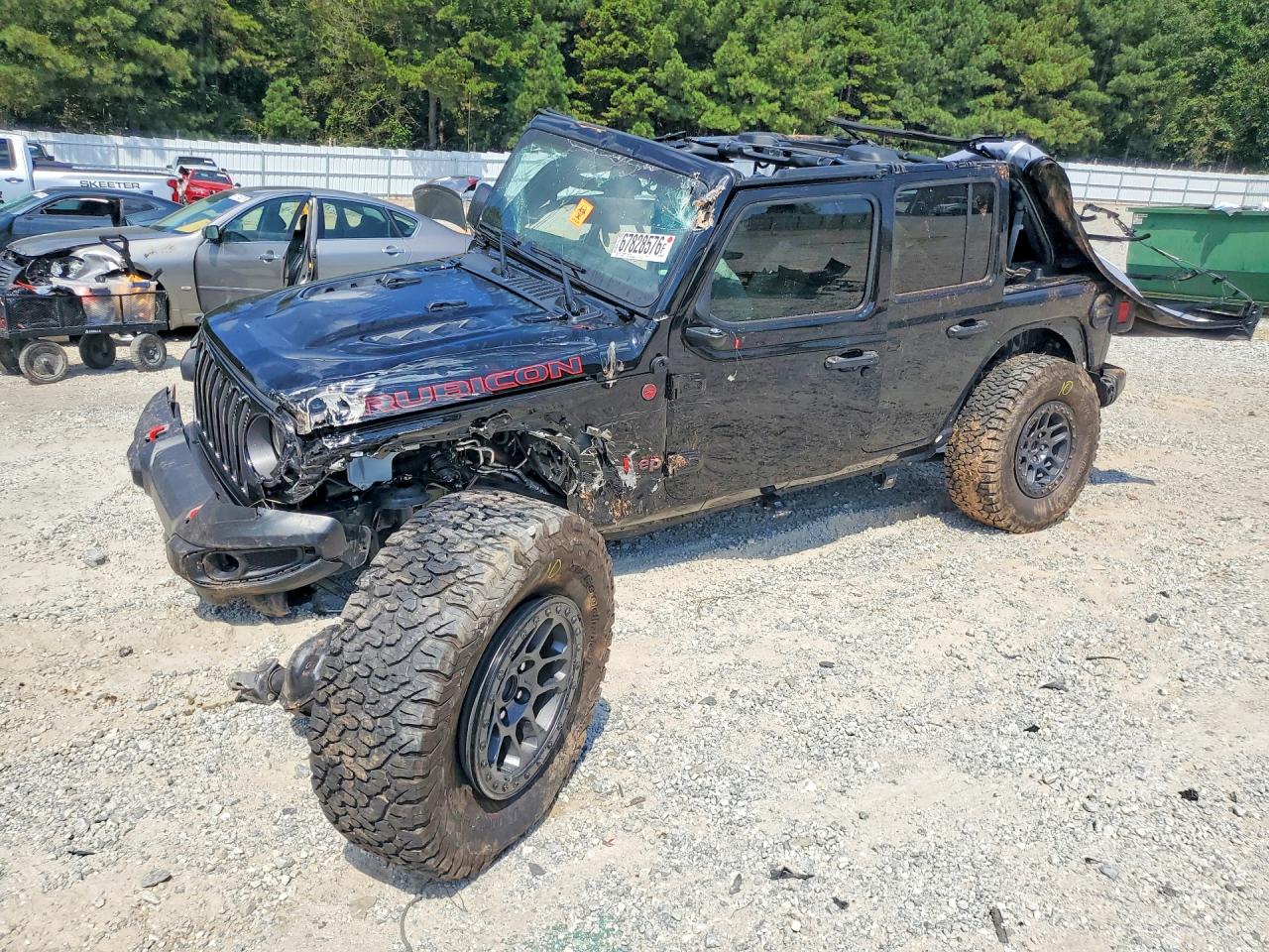 2021 JEEP WRANGLE RUBICON | 1C4JJXFG6MW842424 | UPCARS
