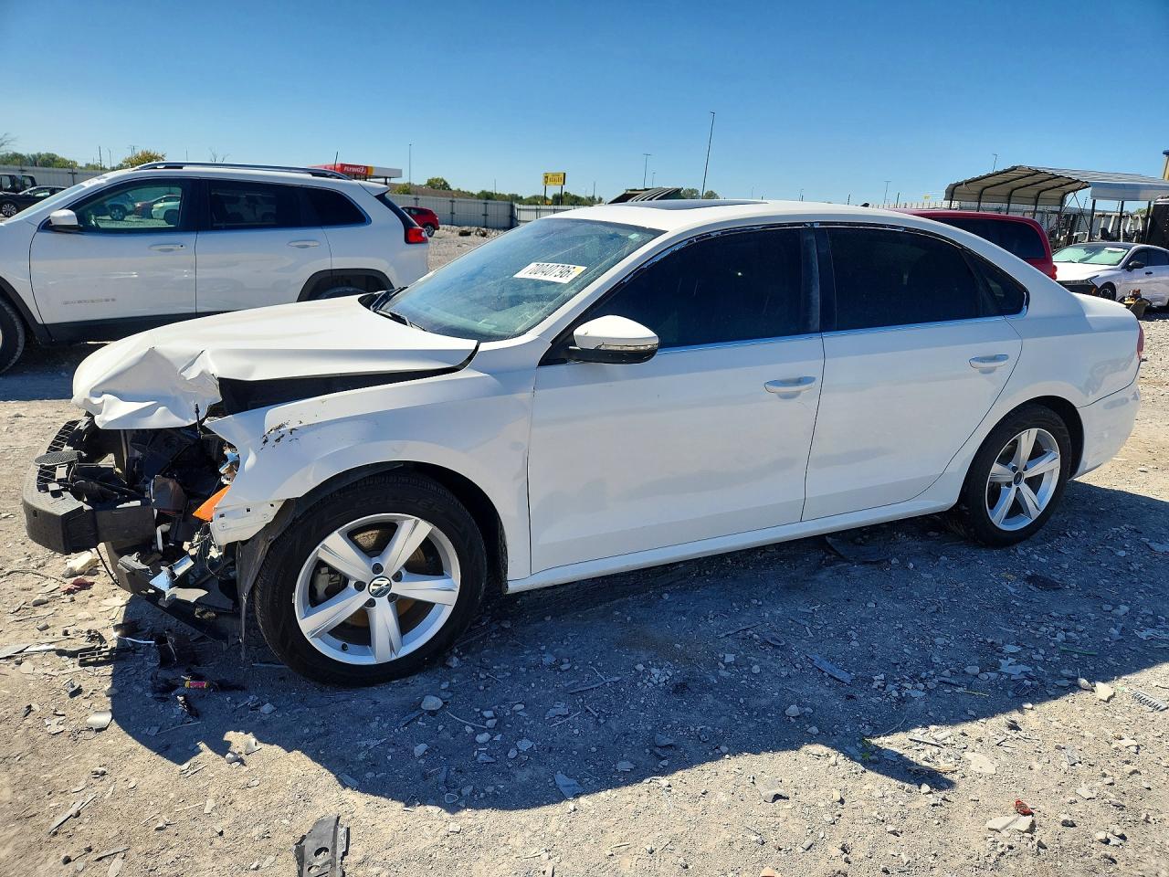 2012 VOLKSWAGEN PASSAT SE | 1VWBN7A31CC092439 | UPCARS