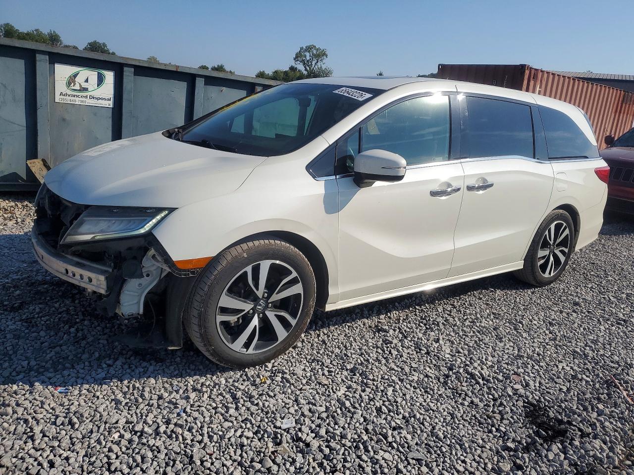 2018 HONDA ODYSSEY ELITE | 5FNRL6H96JB108078 | UPCARS
