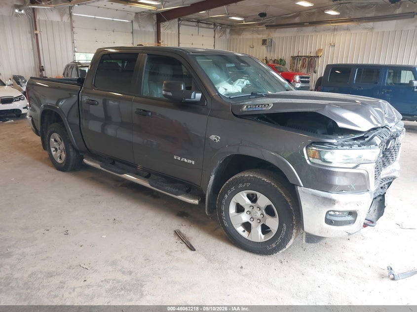 2026 RAM 1500 BIG HORN  4X4 5'7 BOX | 1C6SRFFT1TN219681 | UPCARS