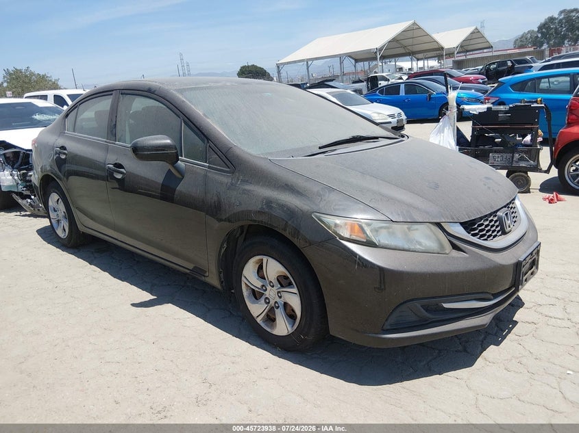 2014 HONDA CIVIC LX | 2HGFB2F54EH528311 | UPCARS