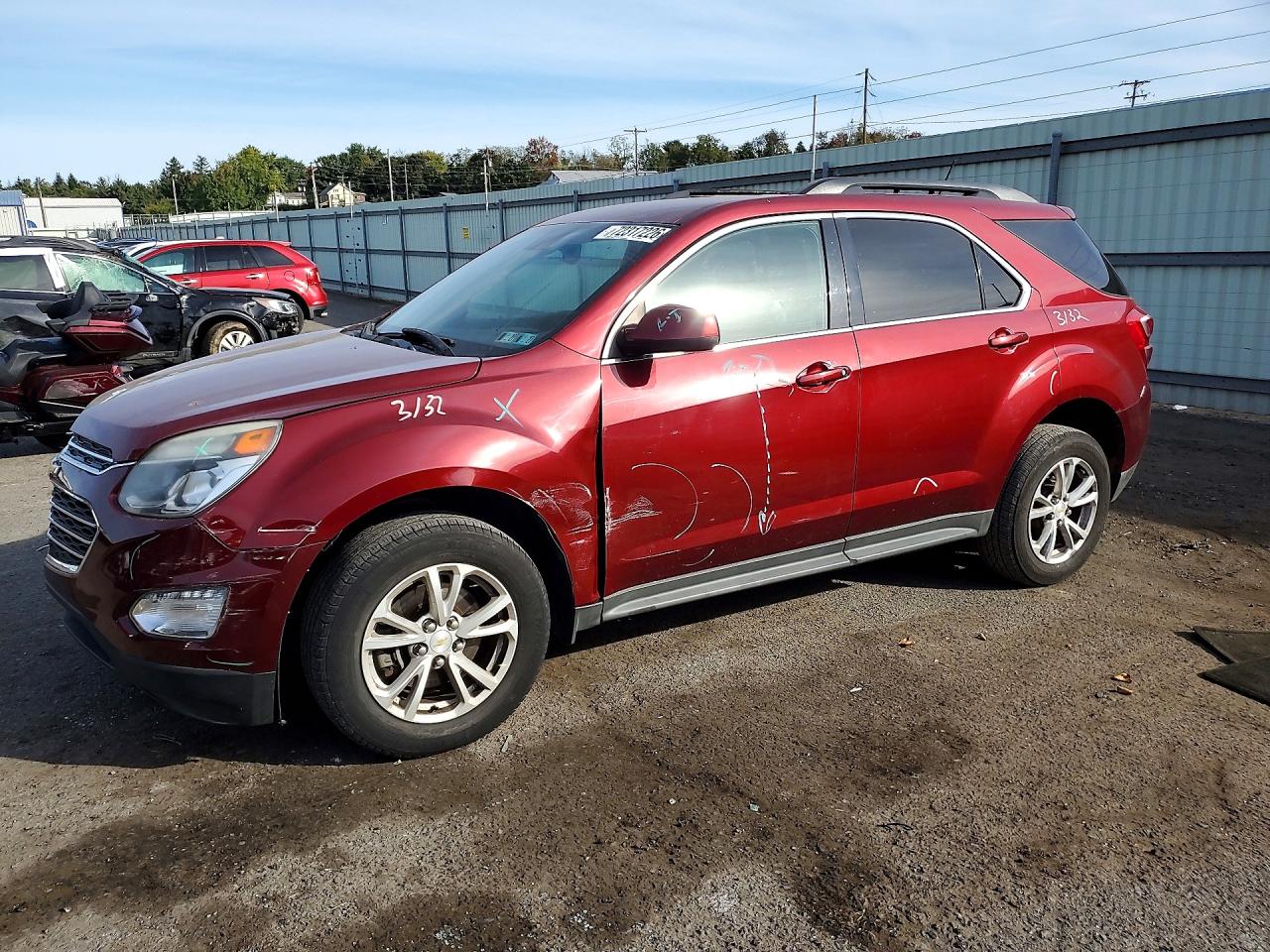 2017 CHEVROLET EQUINOX LT | 2GNALCEK3H6182309 | UPCARS