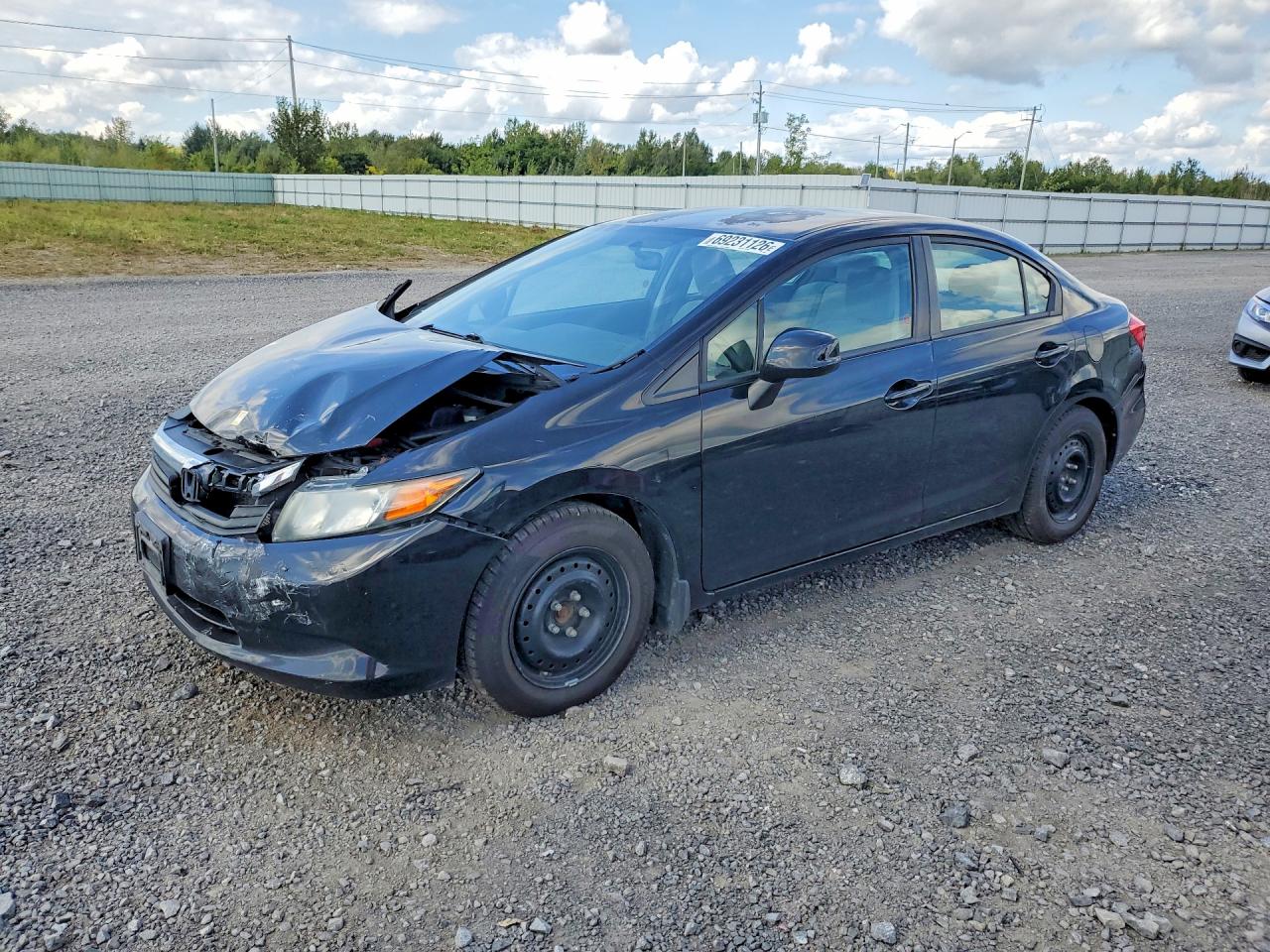 2012 HONDA CIVIC LX | 2HGFB2F4XCH039870 | UPCARS