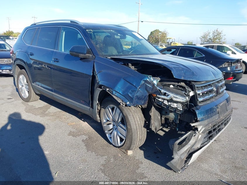 2019 VOLKSWAGEN ATLAS 3.6L V6 SEL PREMIUM | 1V2NR2CA1KC545779 | UPCARS