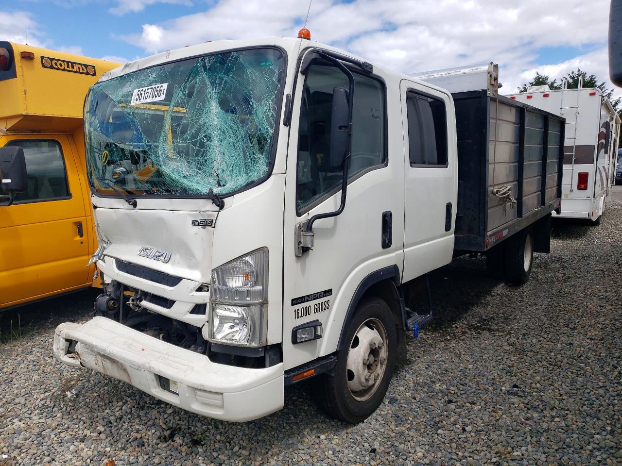 2017 ISUZU NPR DUMP TRUCK | 54DC4J1B6HS805942 | UPCARS