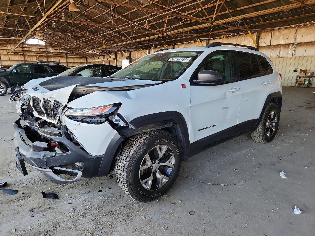 2015 JEEP CHEROKEE TRAILHAWK | 1C4PJMBS7FW712822 | UPCARS