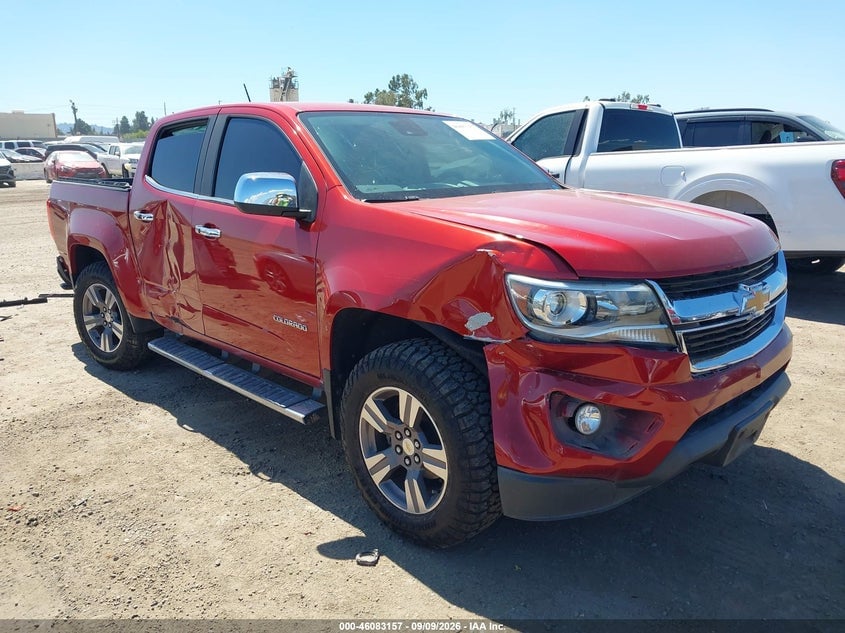 2015 CHEVROLET COLORADO LT | 1GCGSBE39F1195591 | UPCARS