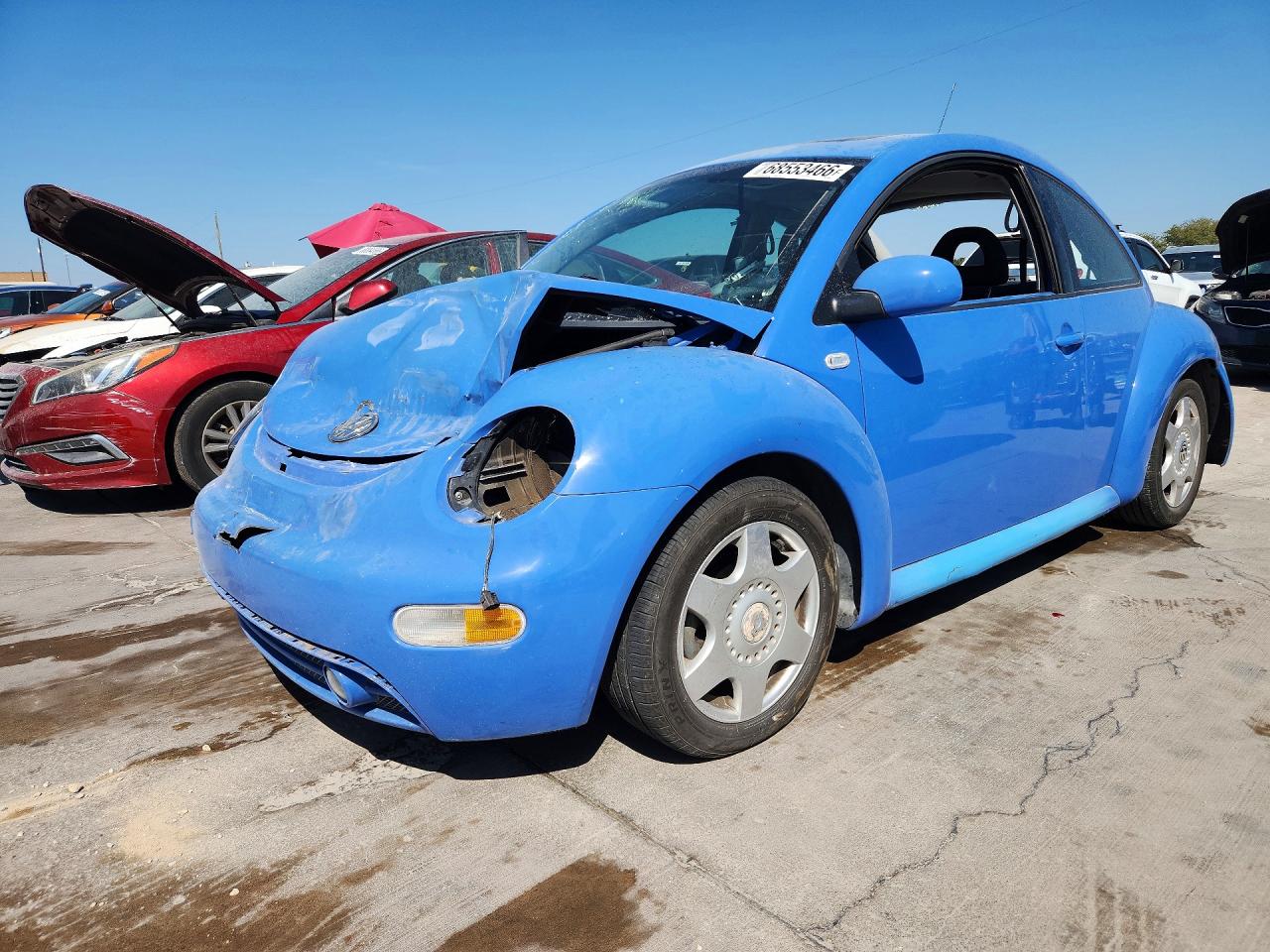 2001 VOLKSWAGEN BEETLE GLS | 3VWCC21C91M433207 | UPCARS