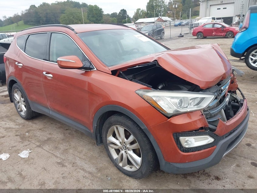 2013 HYUNDAI SANTA FE 2.0T SPORT | 5XYZUDLA3DG067196 | UPCARS