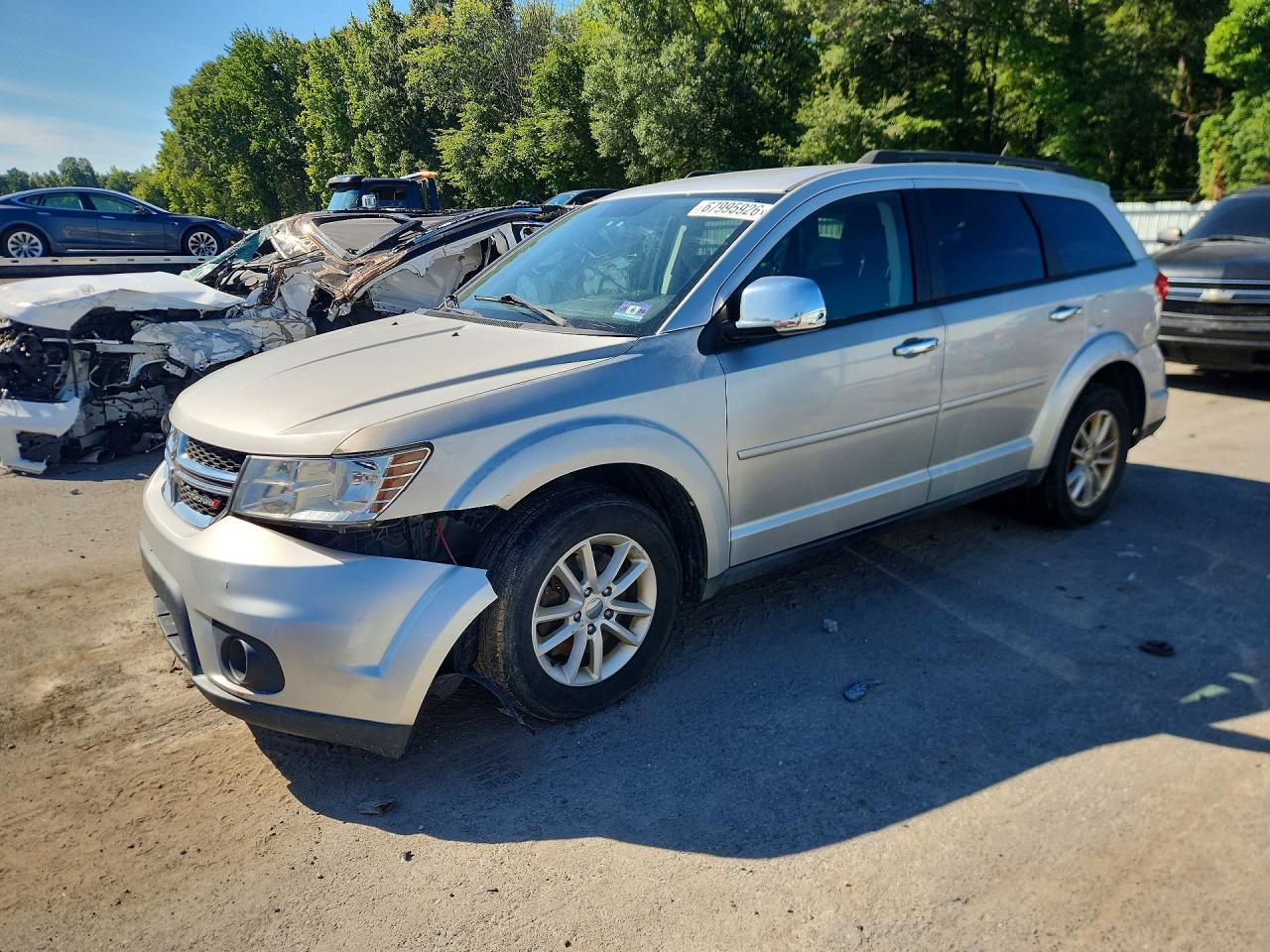 2013 DODGE JOURNEY SXT | 3C4PDDBG2DT592501 | UPCARS