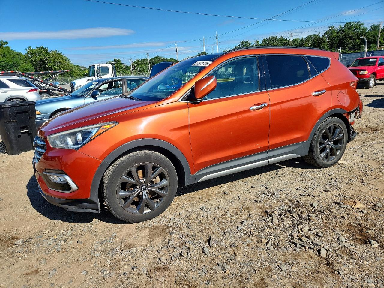 2017 HYUNDAI SANTA FE 2.0T ULTIMATE | 5XYZW4LA6HG448024 | UPCARS