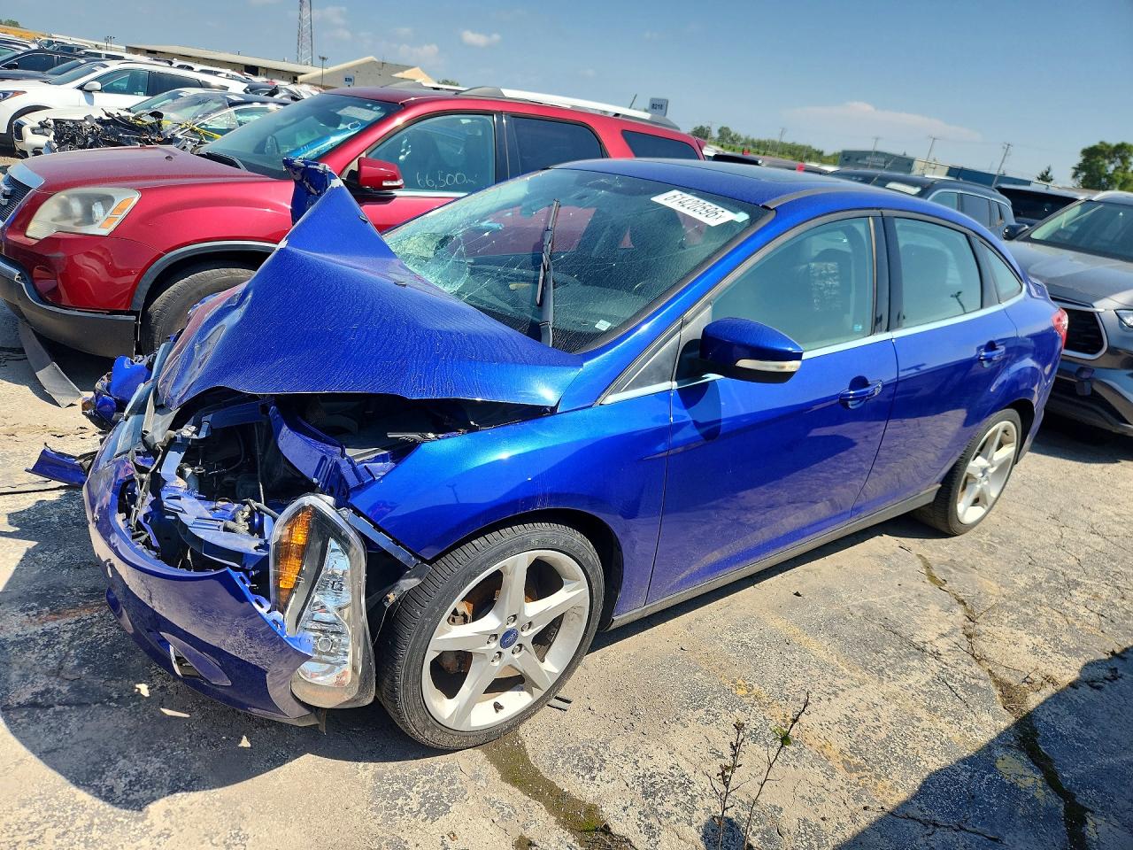 2013 FORD FOCUS TITANIUM | 1FADP3J26DL157301 | UPCARS