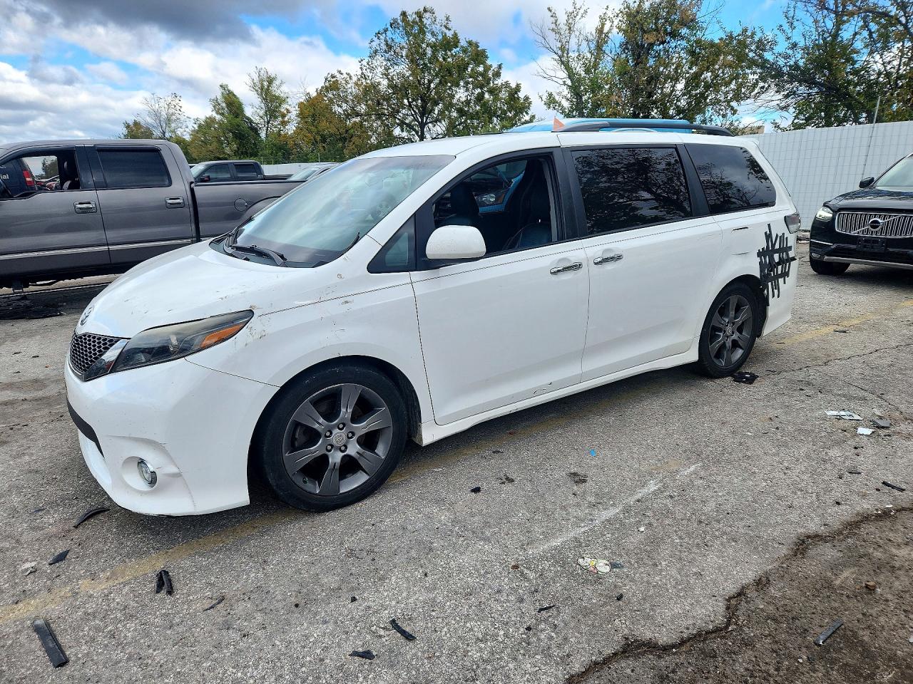 2015 TOYOTA SIENNA SPORT | 5TDXK3DC9FS608801 | UPCARS