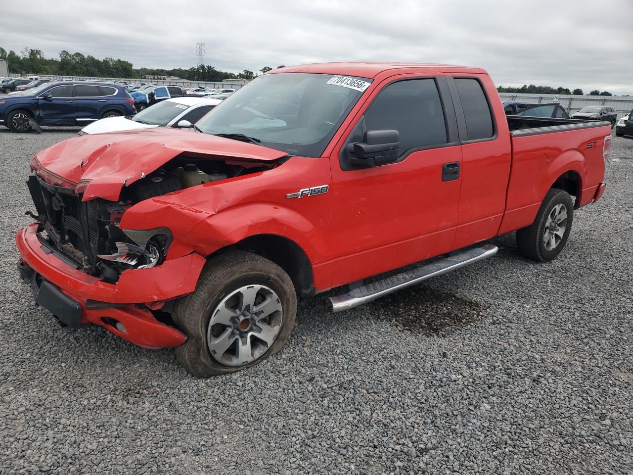 2013 FORD F150 SUPER CAB | 1FTFX1CF8DKF08271 | UPCARS