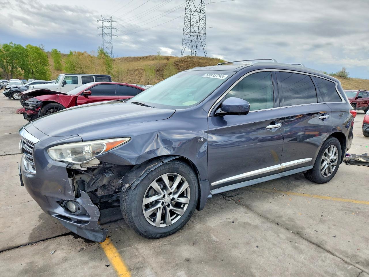 2014 INFINITI QX60 BASE | 5N1AL0MM6EC551415 | UPCARS