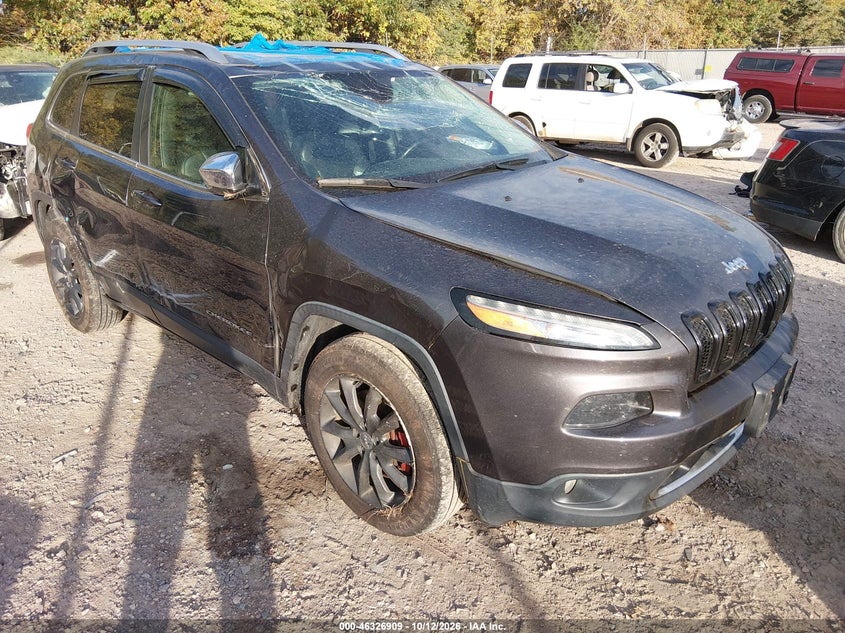 2015 JEEP CHEROKEE LIMITED | 1C4PJMDS4FW681705 | UPCARS