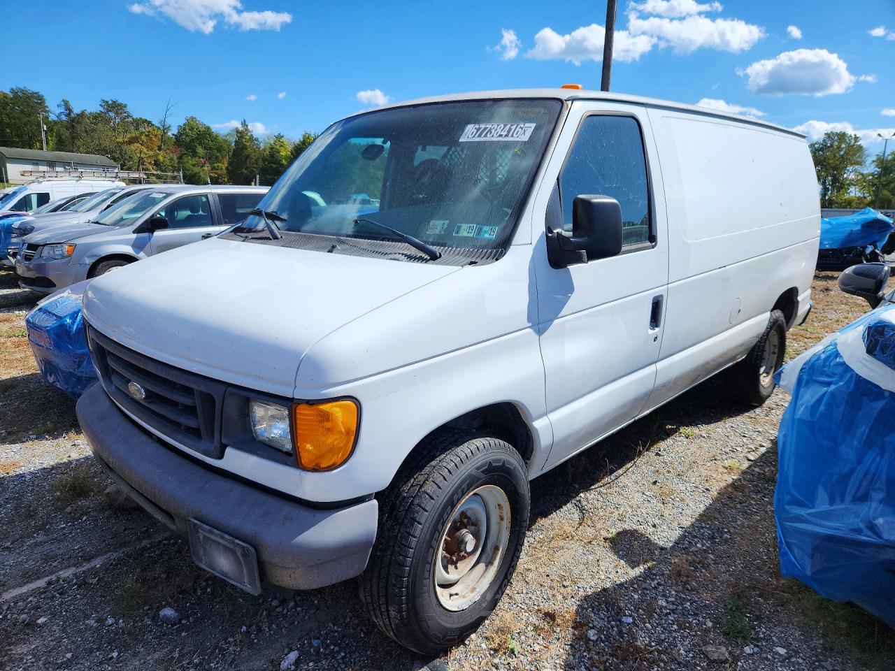 2007 FORD ECONOLIN E250 VAN | 1FTNE24L47DA84222 | UPCARS