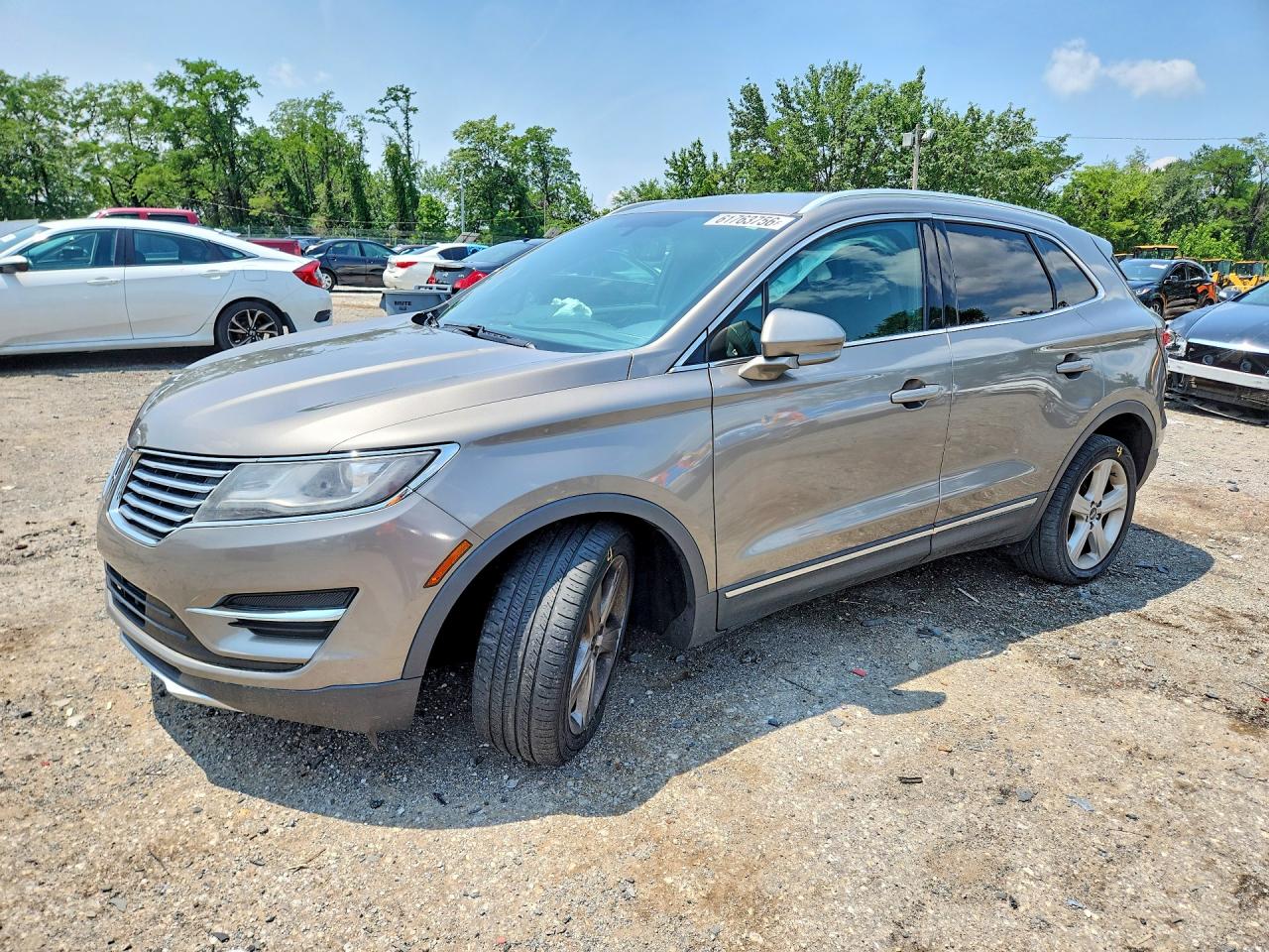 2017 LINCOLN MKC PREMIERE | 5LMCJ1D93HUL68260 | UPCARS