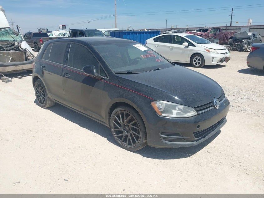2016 VOLKSWAGEN GOLF TSI S 4-DOOR | 3VW217AU4GM047004 | UPCARS