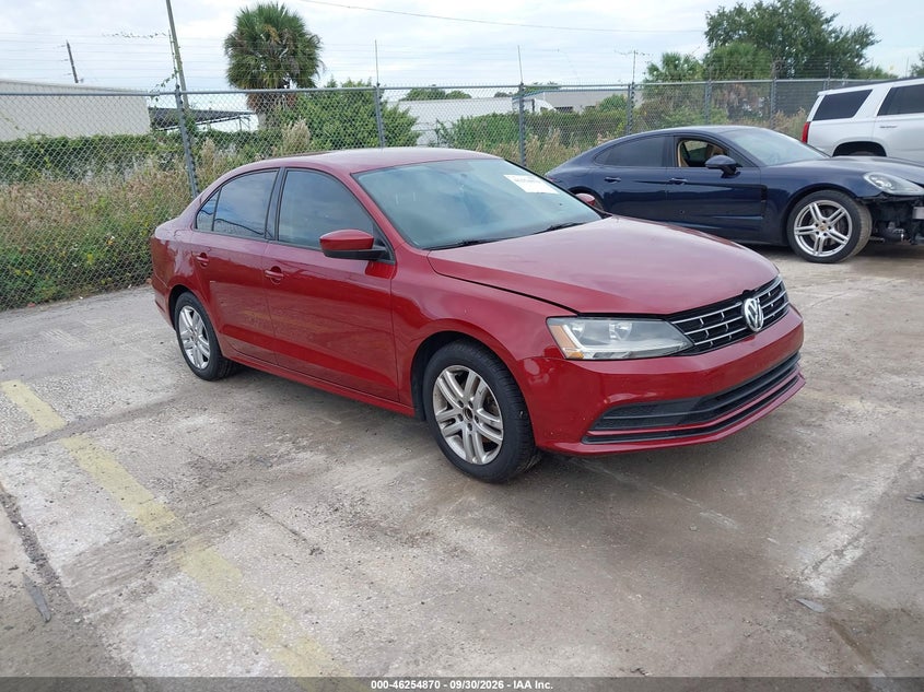 2018 VOLKSWAGEN JETTA 1.4T S | 3VW2B7AJXJM220566 | UPCARS