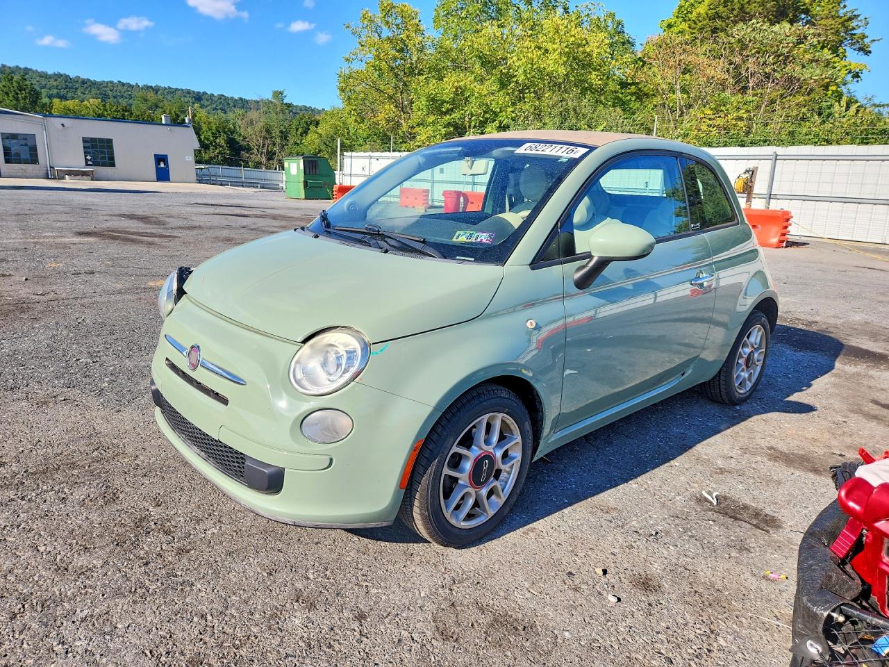 2012 FIAT 500 POP | 3C3CFFDR2CT365394 | UPCARS