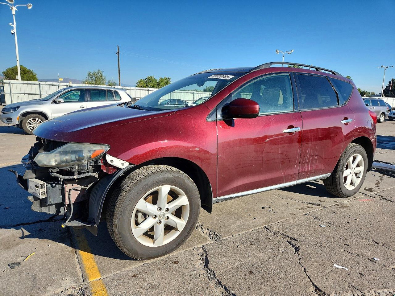 2009 NISSAN MURANO S | JN8AZ18U39W018921 | UPCARS