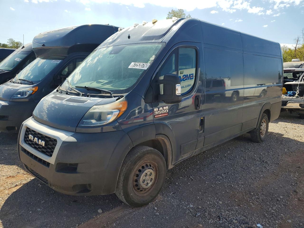 2021 RAM PROMASTER DELIVERY VAN | 3C6MRVJGXME586663 | UPCARS