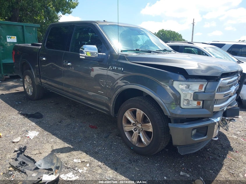 2015 FORD F-150 PLATINUM | 1FTEW1EGXFFC57253 | UPCARS