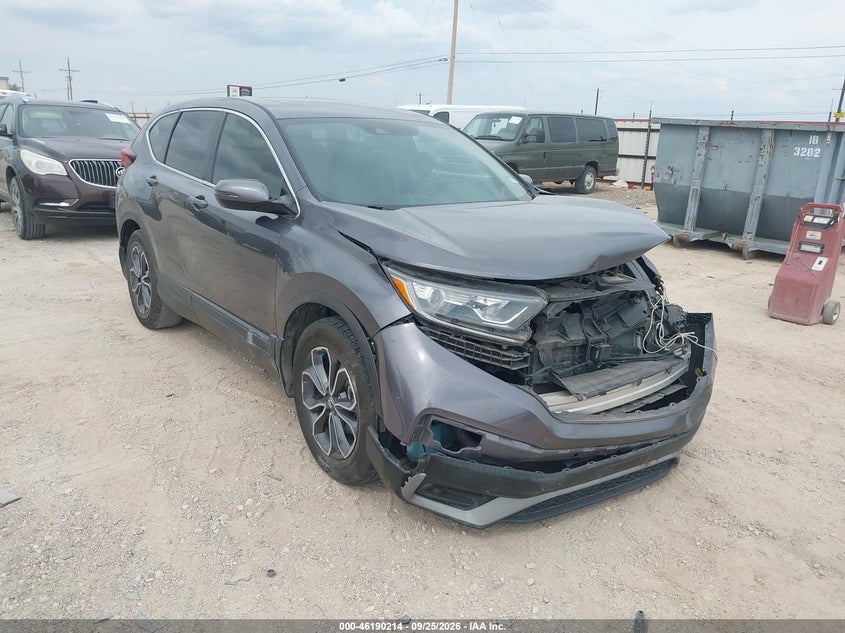 2022 HONDA CR-V 2WD EX-L | 5J6RW1H8XNA015543 | UPCARS