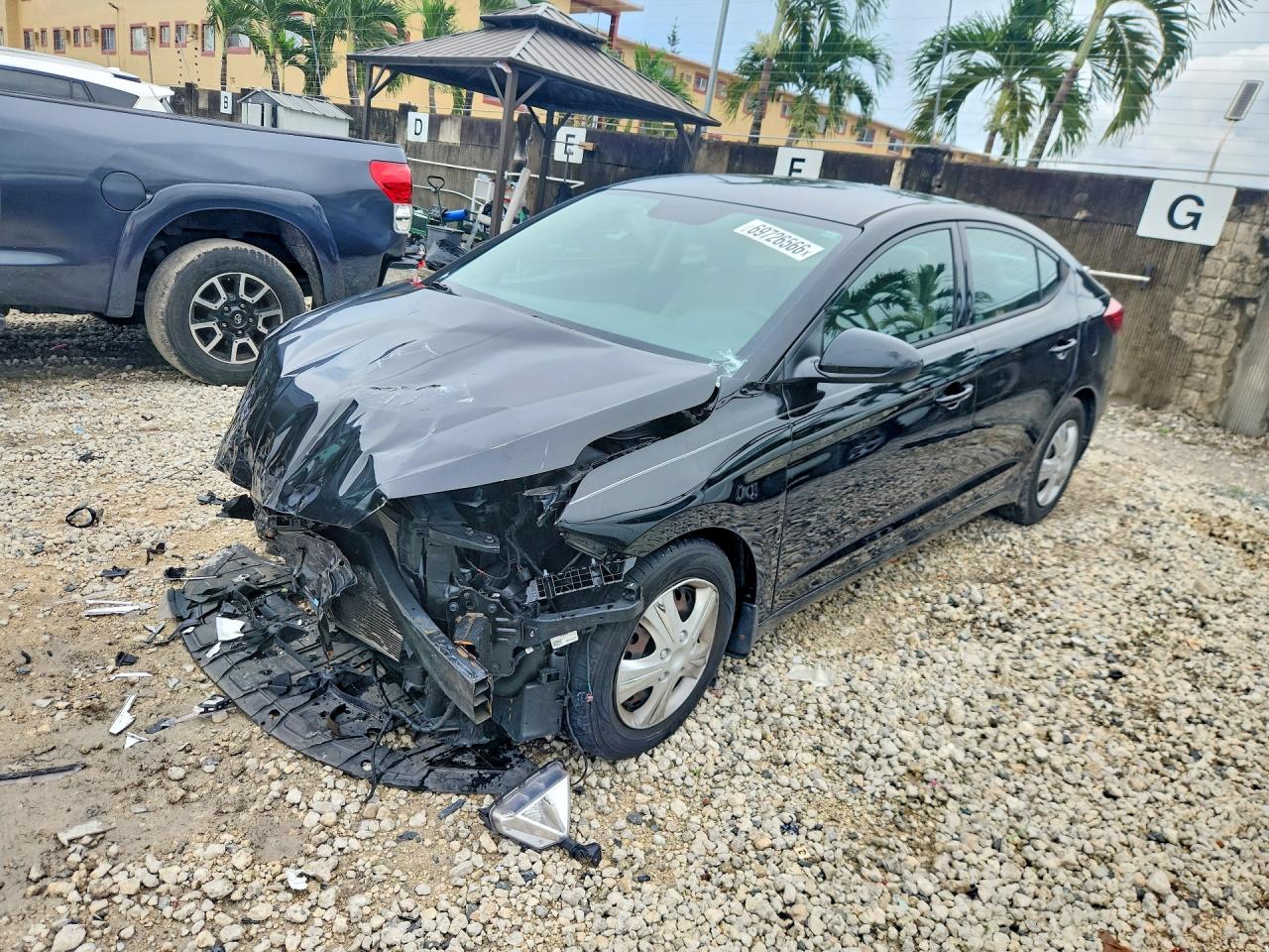 2019 HYUNDAI ELANTRA SE | 5NPD74LF7KH441666 | UPCARS