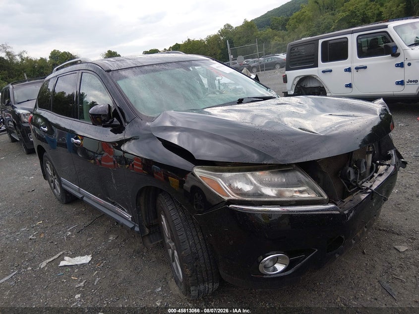 2015 NISSAN PATHFINDER SL | 5N1AR2MM9FC714862 | UPCARS