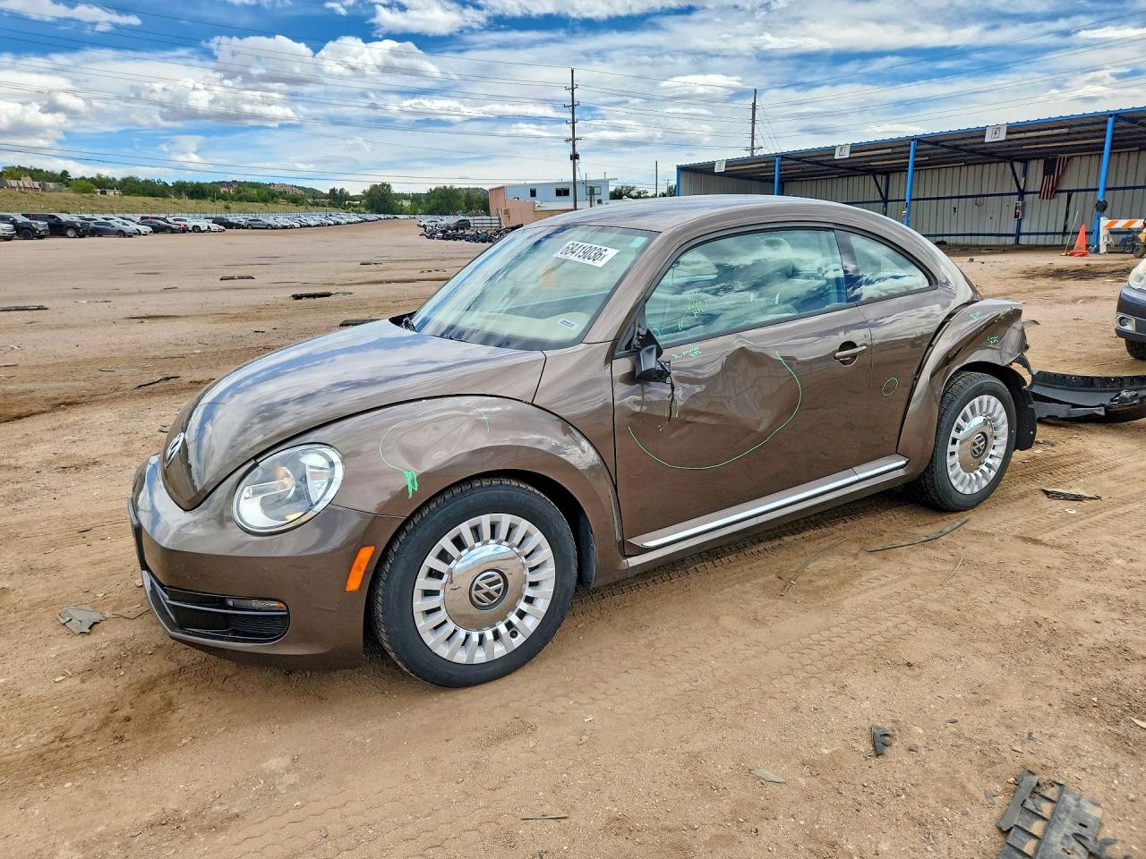 2013 VOLKSWAGEN BEETLE | 3VWJP7AT5DM661914 | UPCARS