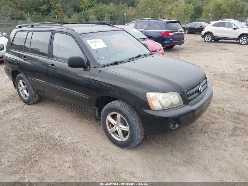 2003 TOYOTA HIGHLANDER | JTEGD21A230072291 | UPCARS