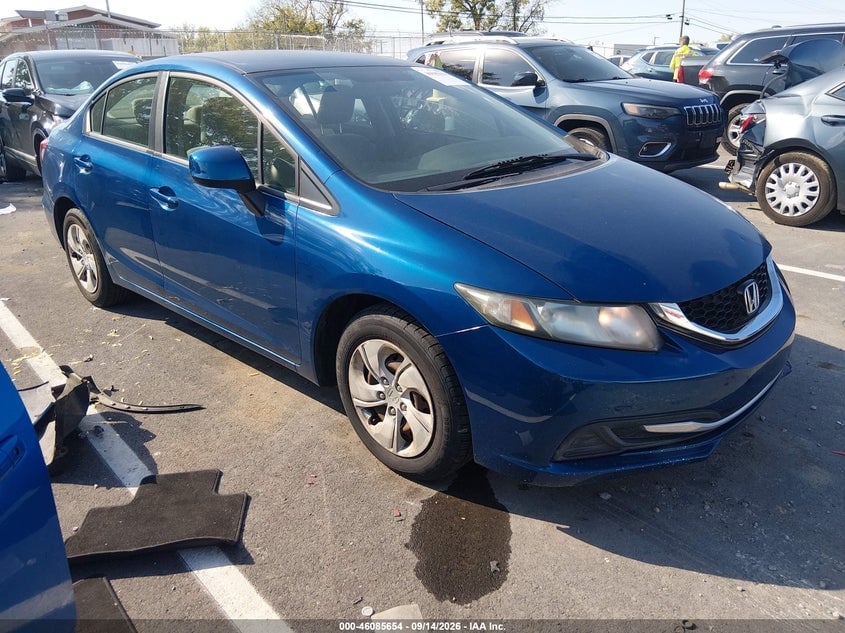2013 HONDA CIVIC LX | 2HGFB2F5XDH528814 | UPCARS