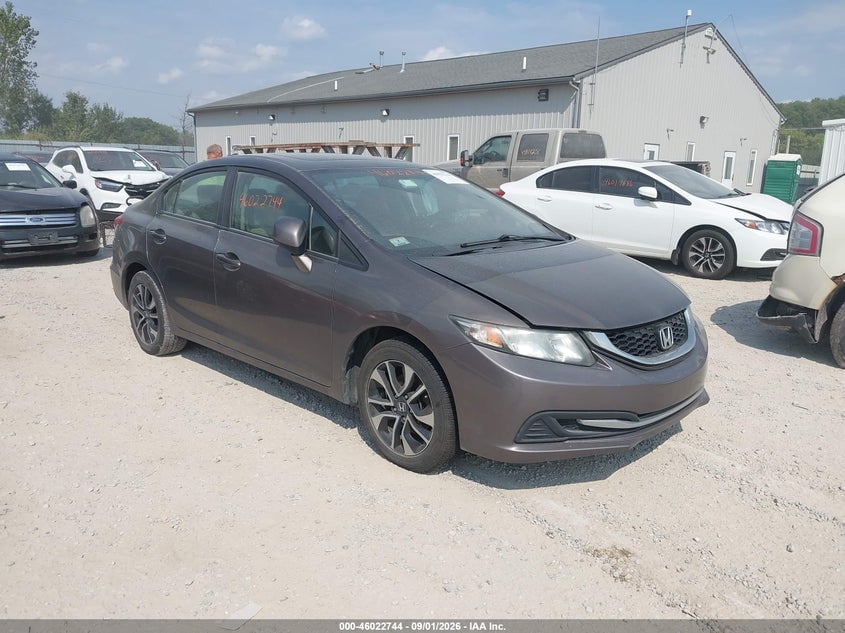 2013 HONDA CIVIC EX | 2HGFB2F88DH502366 | UPCARS