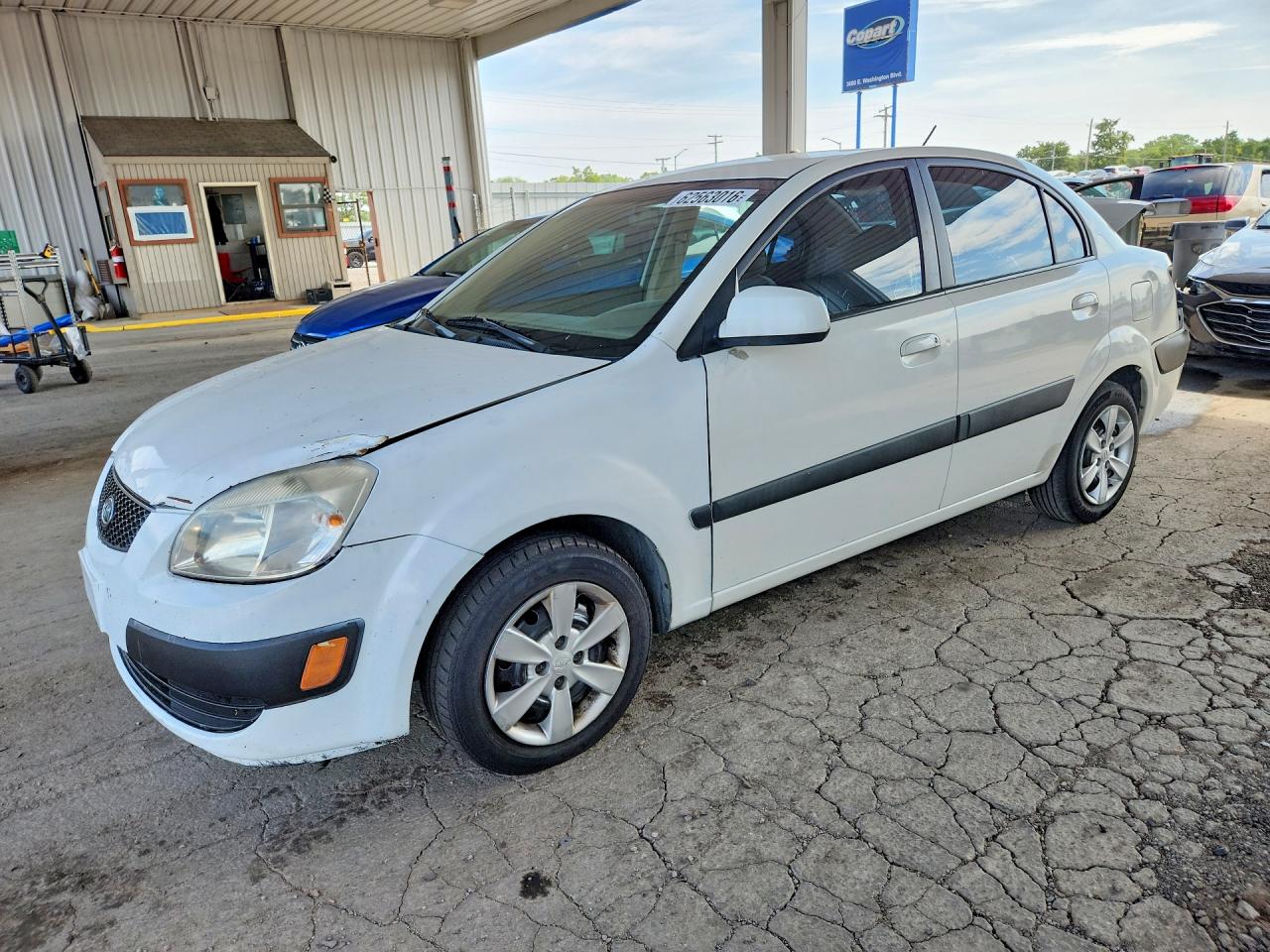 2007 KIA RIO BASE | KNADE123276222186 | UPCARS